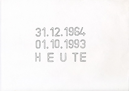 020 – Datums-Zeichnung