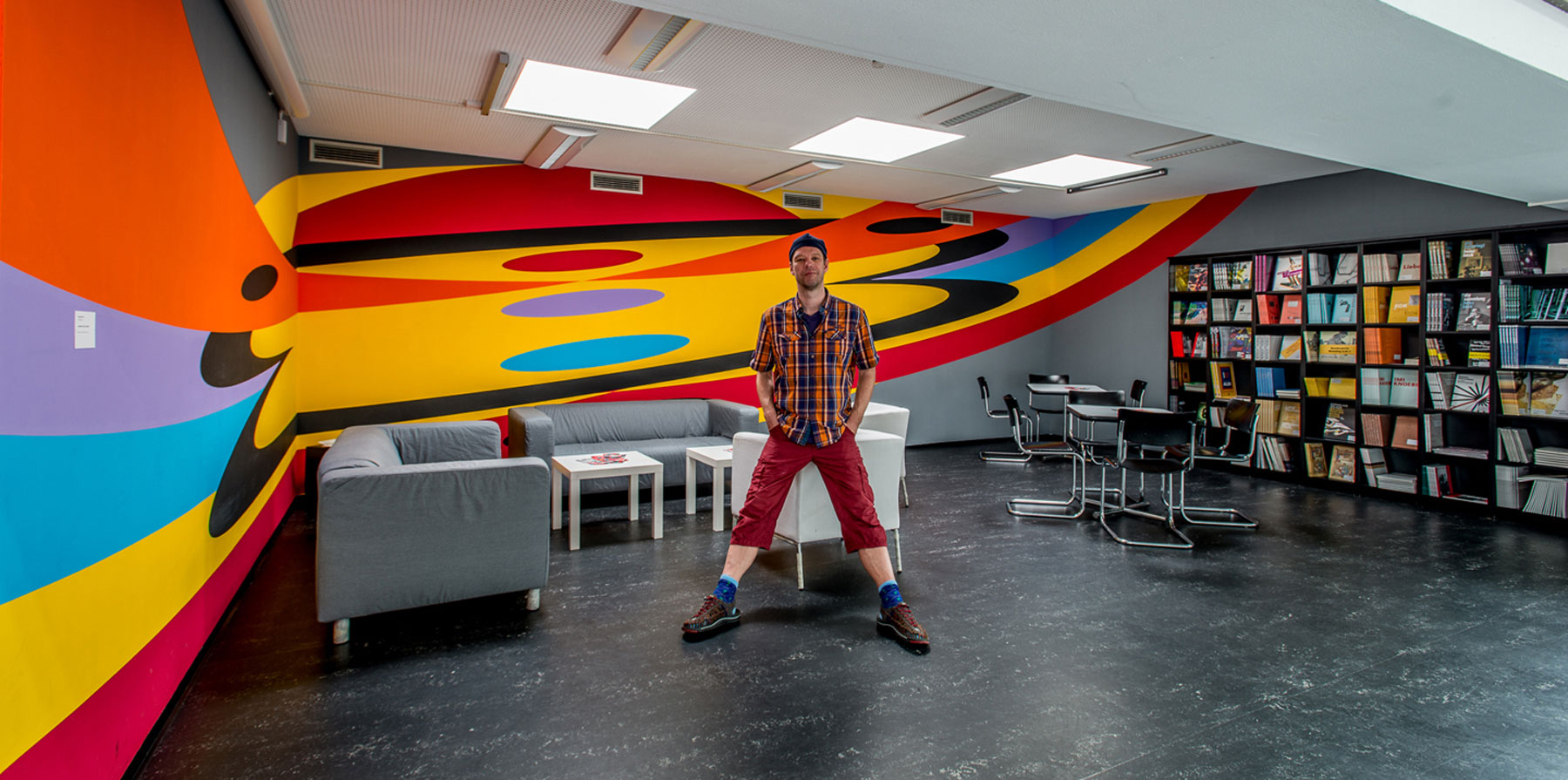 Cafeteria im Wilhelm-Hack-Museum Ludwigshafen