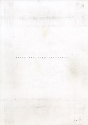 000 – Deckblatt über Deckblatt